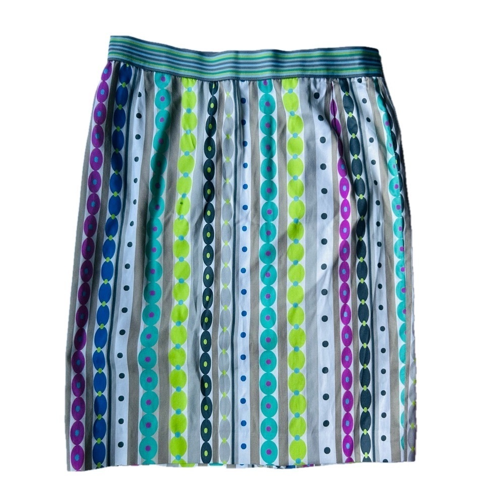 Riani Geometric Print skirt size 10 striped print